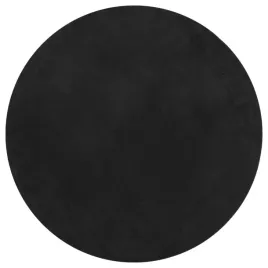 dywan-huarte-z-krotkim-wlosiem-czarny-o-200-cm