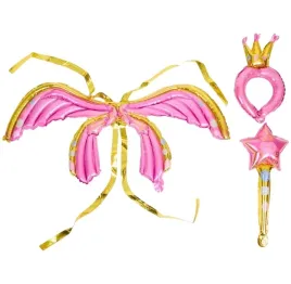 zestaw-do-przebrania-ksiezniczka-balon-foliowy-3-czesciowy