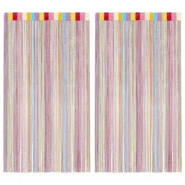 zaslony-sznurkowe-2-szt-wielokolorowe-100x250-cm