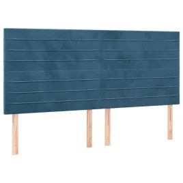 zaglowki-do-lozka-4-szt-ciemnoniebieski-80x5x78-88cm-aksamit