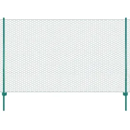 siatka-ogrodzeniowa-ze-slupkami-stal-25-x-2-m-zielony
