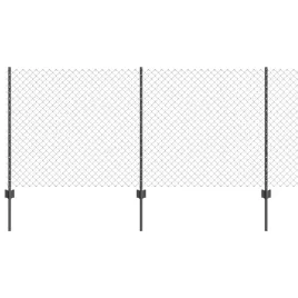ogrodzenie-z-slupkami-szary-1-x-10-m-stal
