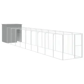 buda-dla-psa-z-wybiegiem-jasnoszara-165x1067x181-cm-stal
