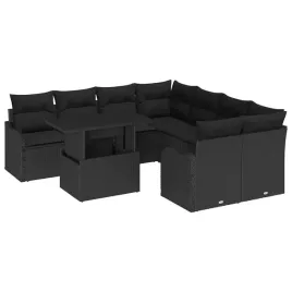 zestaw-sof-na-ogrod-9-pcs-czarny-100-x-55-x-73-cm-polirattan