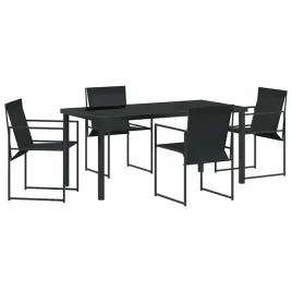 zestaw-do-jadalni-w-ogrodzie-5-pcs-czarny