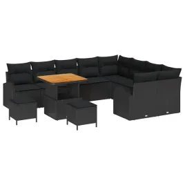 zestaw-sof-na-ogrod-z-poduszka-12-pcs-czarny-polirattan