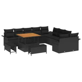 zestaw-sof-na-ogrod-13-pcs-czarny-polirattan
