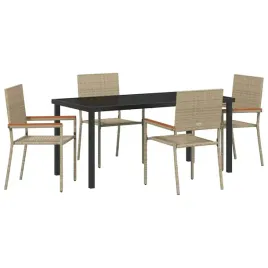zestaw-do-jadalni-w-ogrodzie-5-pcs-bezowy-polirattan