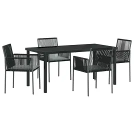 zestaw-do-jadalni-w-ogrodzie-5-pcs-czarny-polirattan