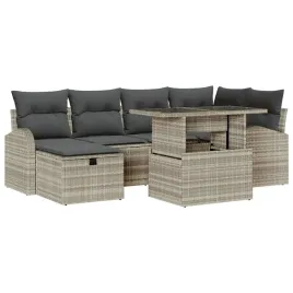 zestaw-sof-na-ogrod-z-poduszka-7-pcs-jasnoszary-polirattan