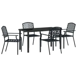 zestaw-do-jadalni-w-ogrodzie-5-pcs-antracyt-stal