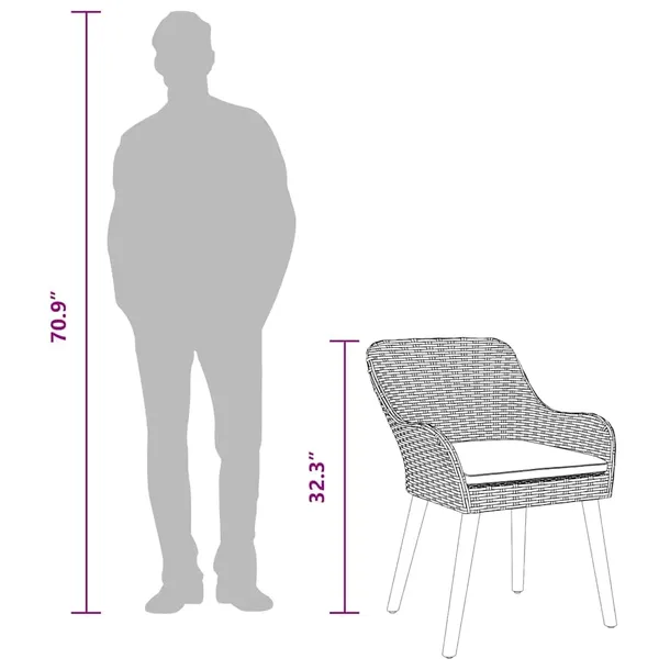 zestaw-do-jadalni-w-ogrodzie-z-poduszka-5-pcs-czarny-polirattan-kod-producenta-3261672-stan-nowy-producent-vidaxl