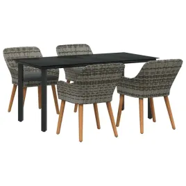 zestaw-do-jadalni-w-ogrodzie-z-poduszka-5-pcs-szary-polirattan