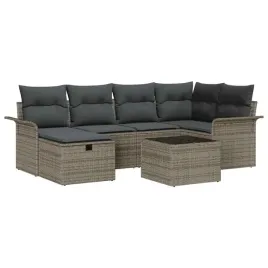 zestaw-sof-na-ogrod-z-poduszka-7-pcs-szary-polirattan