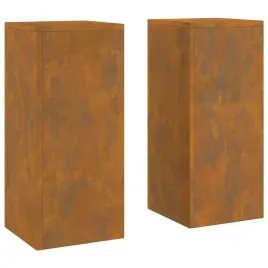 stojaki-na-rosliny-2-pcs-rdzawy-24-x-24-x-55-cm