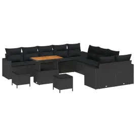 zestaw-sof-na-ogrod-13-pcs-czarny-polirattan