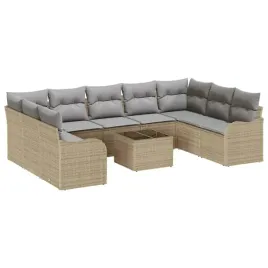 zestaw-sof-na-ogrod-10-pcs-bezowo-jasnoszary-polirattan