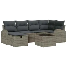 zestaw-sof-na-ogrod-z-poduszka-7-pcs-szary-polirattan