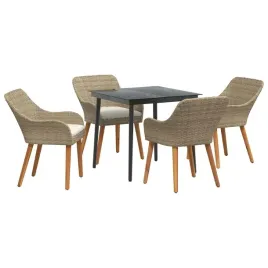 zestaw-do-jadalni-w-ogrodzie-z-poduszka-5-pcs-bezowy-polirattan