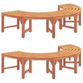 lawka-drzewna-2-pcs-brazowy-160-x-160-x-45cm