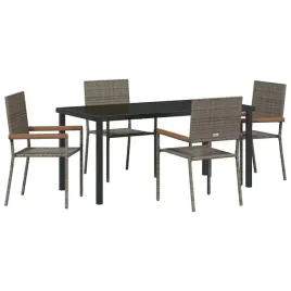 zestaw-do-jadalni-w-ogrodzie-5-pcs-szary-polirattan