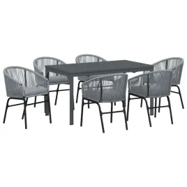 zestaw-do-jadalni-w-ogrodzie-7-pcs-szary-polirattan