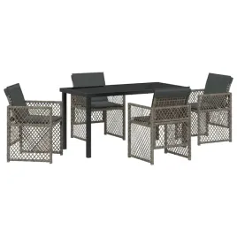 zestaw-do-jadalni-w-ogrodzie-5-pcs-szary-polirattan
