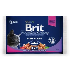 brit-kot-saszetka-premium-fish-plate-4x100g