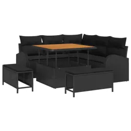 zestaw-sof-na-ogrod-z-poduszka-8-pcs-czarny-polirattan