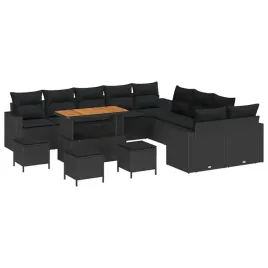zestaw-sof-na-ogrod-14-pcs-czarny-polirattan