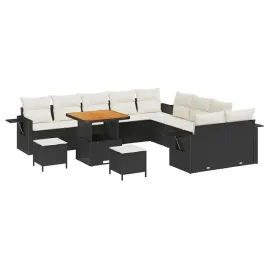 zestaw-sof-na-ogrod-13-pcs-czarny-polirattan
