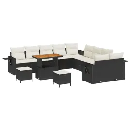 zestaw-sof-na-ogrod-13-pcs-czarny-polirattan