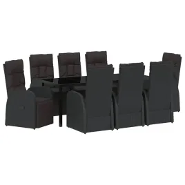 zestaw-do-jadalni-w-ogrodzie-z-poduszka-9-pcs-czarny-polirattan