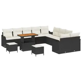 zestaw-sof-na-ogrod-13-pcs-czarny-polirattan