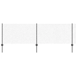 ogrodzenie-z-slupkami-szary-0-8-x-25-m-stal