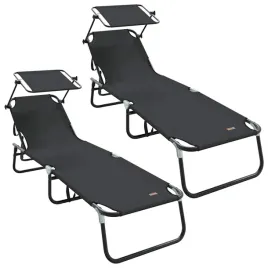 skladany-lezak-z-poduszka-2-pcs-czarny-56-x-190-x-81cm-tkanina