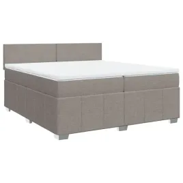 lozko-kontynentalne-z-materacem-taupe-tkanina-200x200-cm