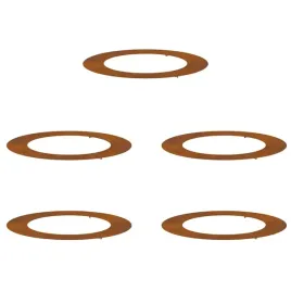 plaskie-pierscienie-na-drzewa-5-pcs-brazowy-o30-60-cm
