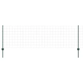 ogrodzenie-z-slupkami-zielony-0-8-x-25-m-stal
