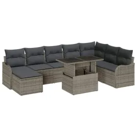 zestaw-sof-na-ogrod-z-poduszka-9-pcs-szary-polirattan