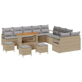 zestaw-sof-na-ogrod-z-poduszka-14-pcs-bezowy-polirattan