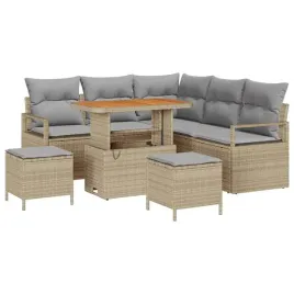 zestaw-sof-na-ogrod-z-poduszka-8-pcs-bezowy-polirattan