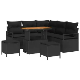 zestaw-sof-na-ogrod-z-poduszka-8-pcs-czarny-polirattan