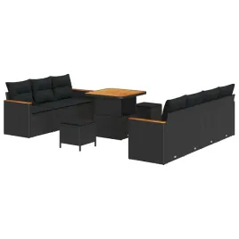 zestaw-sof-na-ogrod-z-poduszka-10-pcs-czarny-polirattan