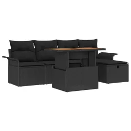 zestaw-sof-na-ogrod-6-pcs-czarny-polirattan