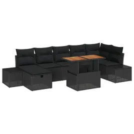 zestaw-sof-na-ogrod-8-pcs-czarny-polirattan