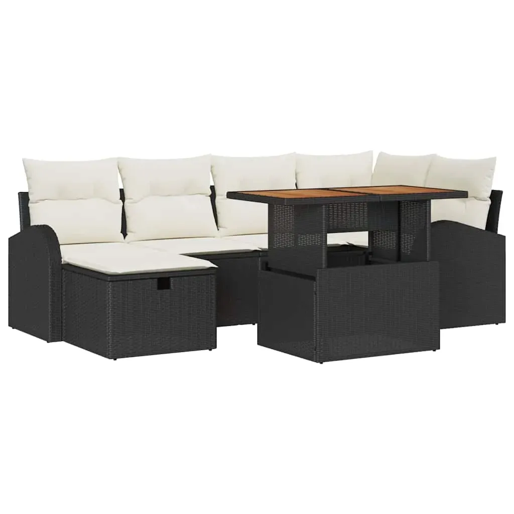 zestaw-sof-na-ogrod-7-pcs-czarny-polirattan-stan-nowy