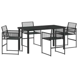 zestaw-do-jadalni-w-ogrodzie-5-pcs-czarny-polirattan