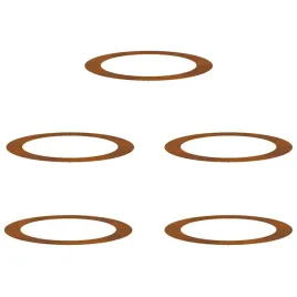 plaskie-pierscienie-na-drzewa-5-pcs-brazowy-o90-120-cm