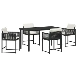 zestaw-do-jadalni-w-ogrodzie-5-pcs-czarny-polirattan